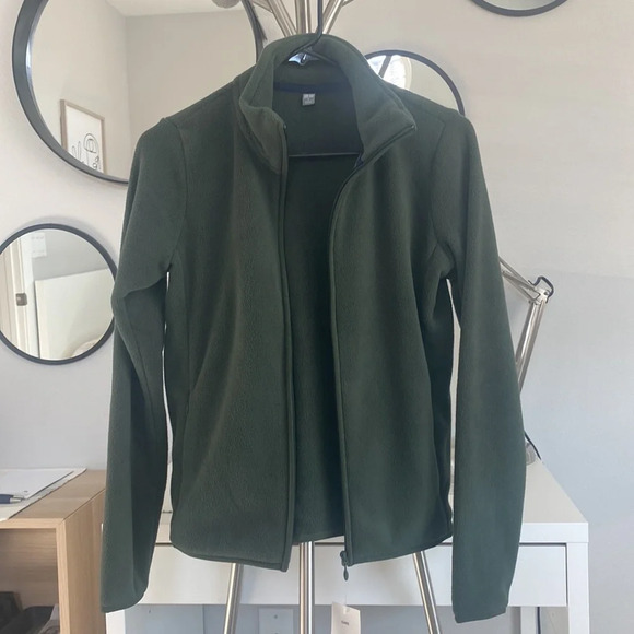 Uniqlo Base Layer Fleece Full Zip Jacket - Picture 3 of 9